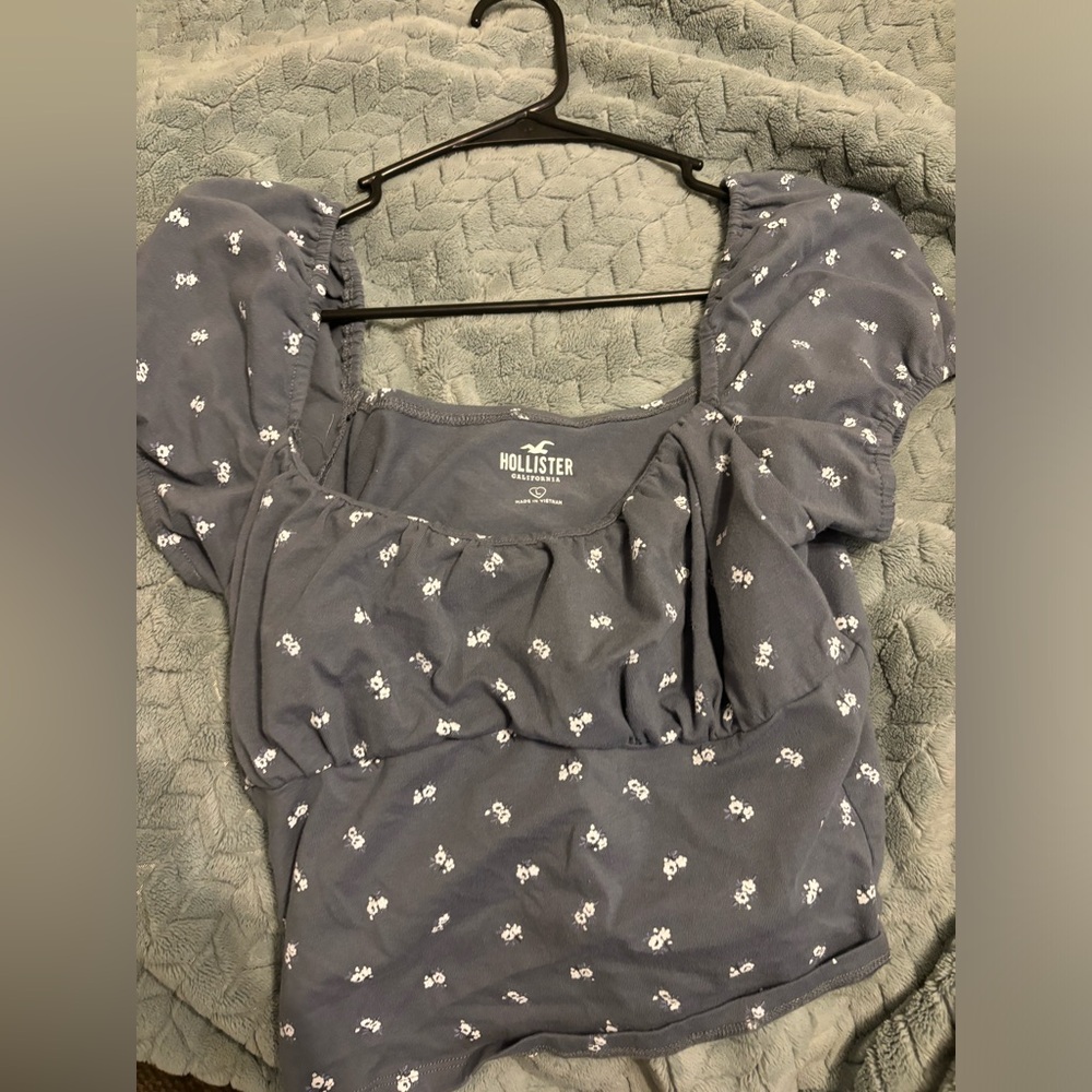 - Hollister crop top